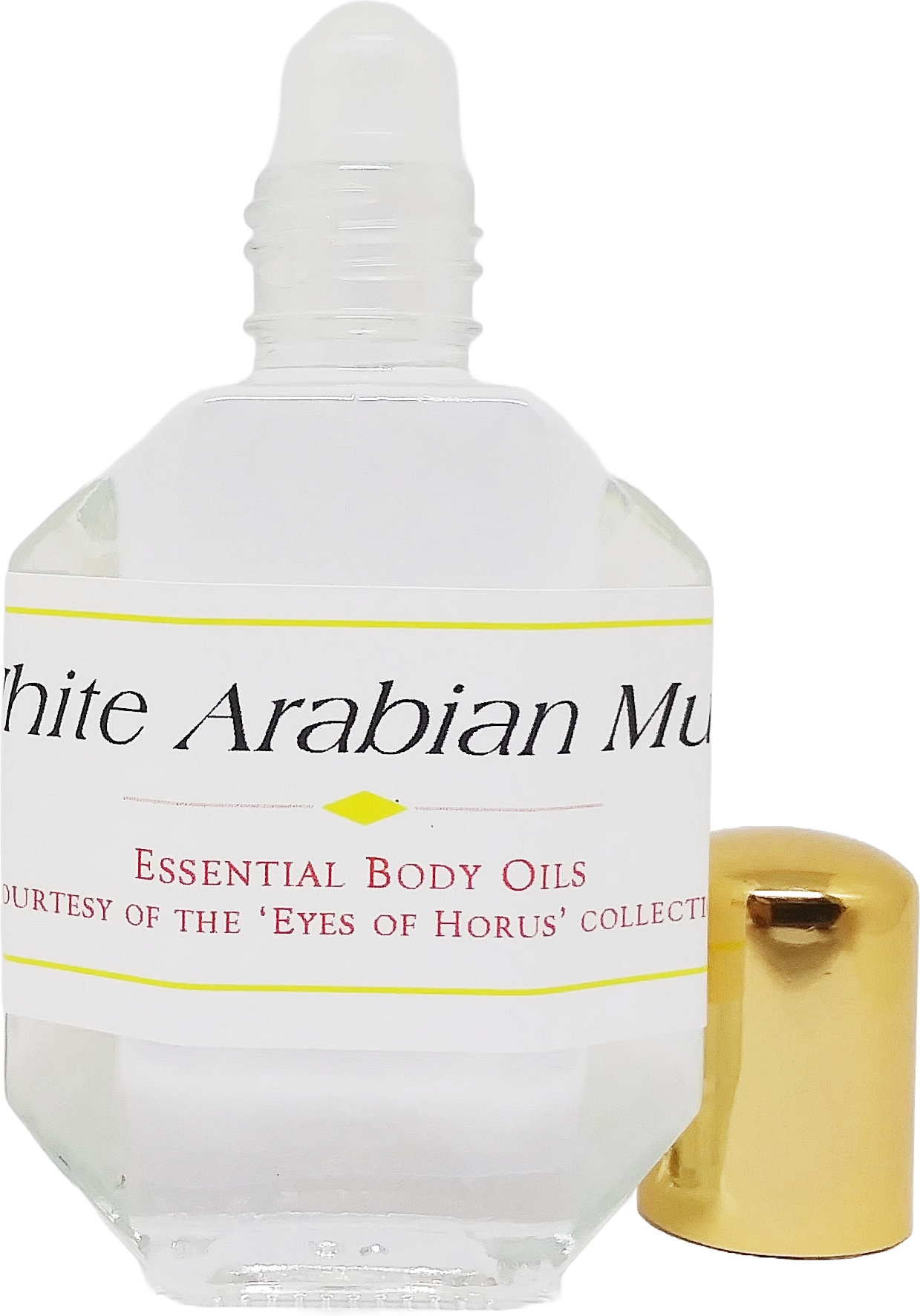 White Arabian Musk Scented Body Oil Fragrance