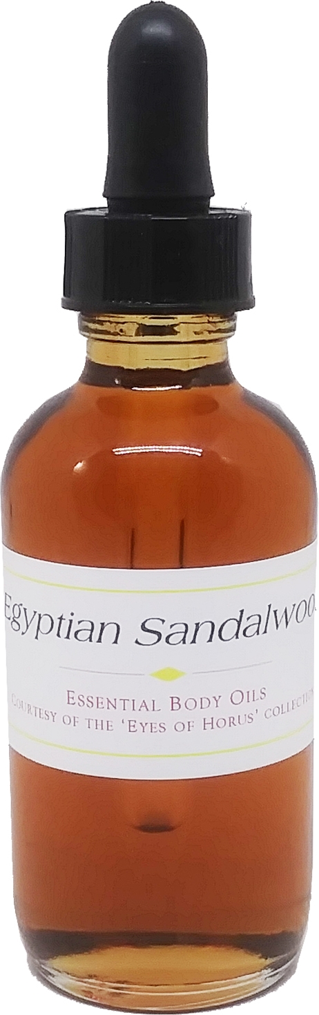 Sandalwood: Egyptian Scented Body Oil Fragrance