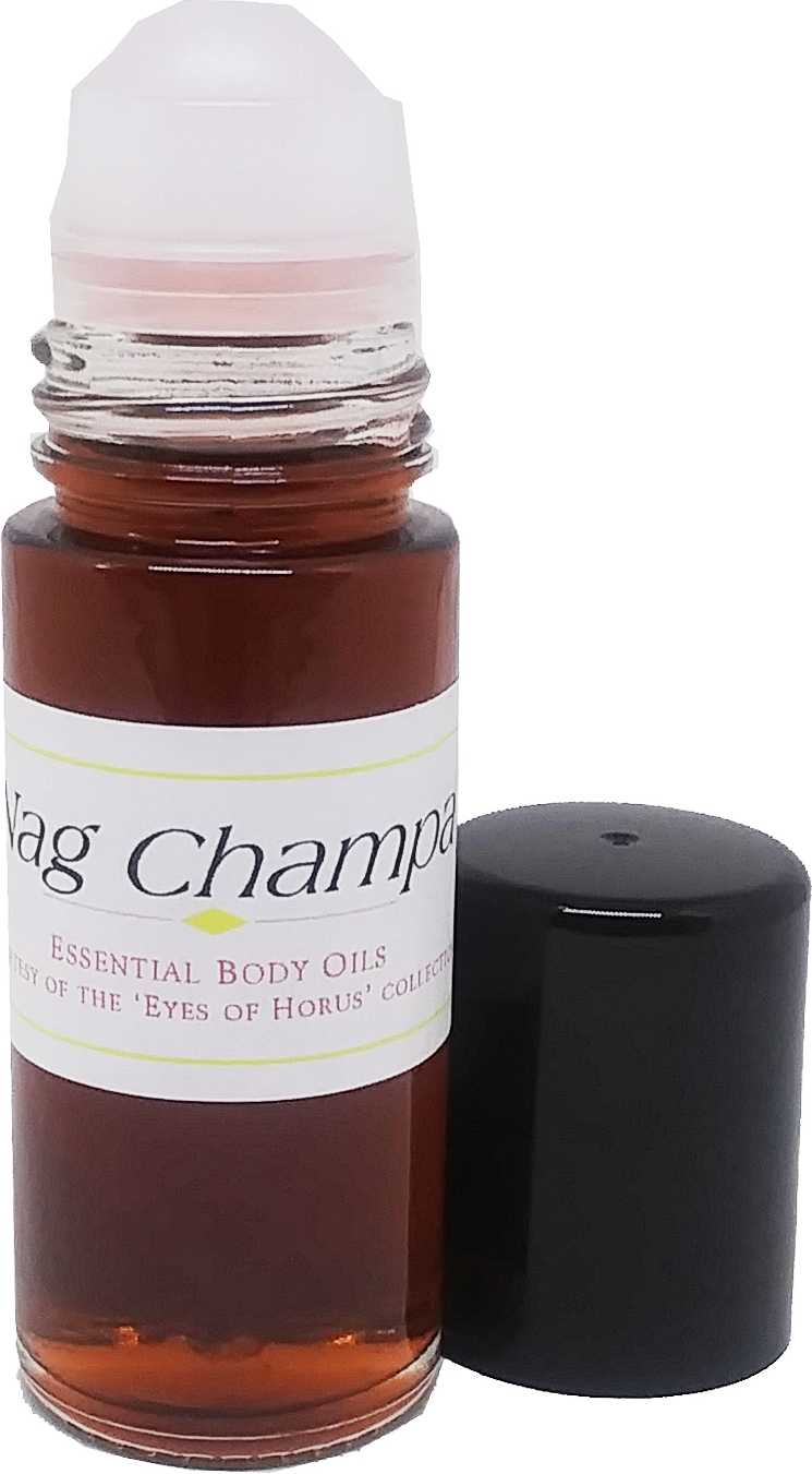 Nag Champa Scented Body Oil Fragrance