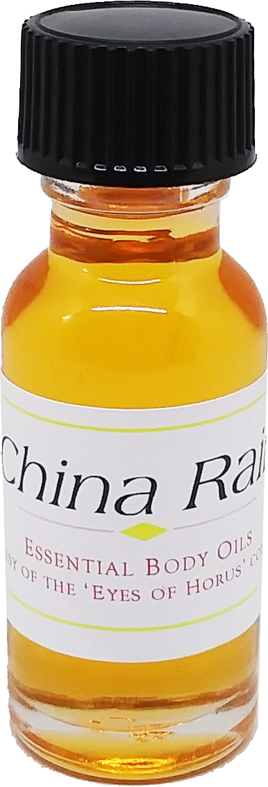 China Rain Scented Body Oil Fragrance