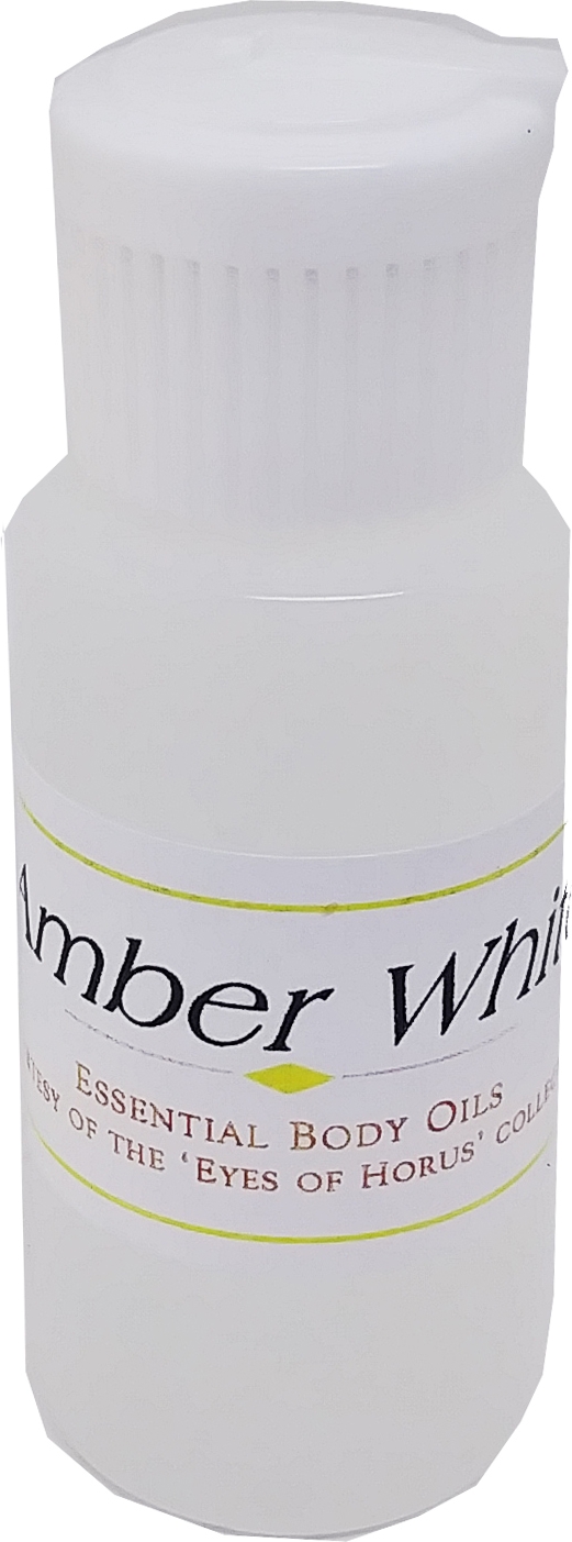 Amber: White Scented Body Oil Fragrance