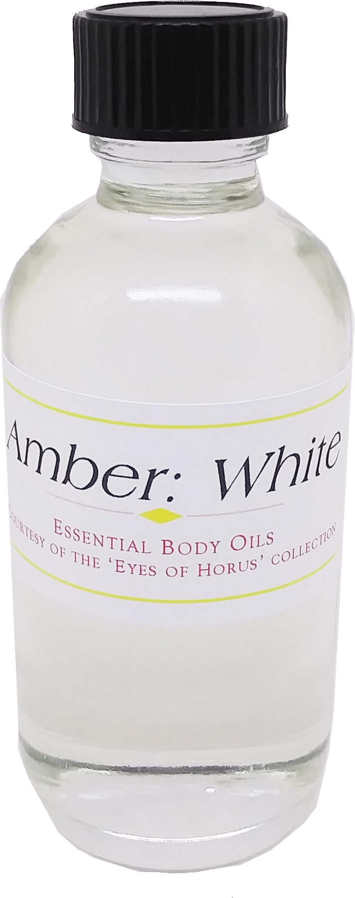 Amber: White Scented Body Oil Fragrance