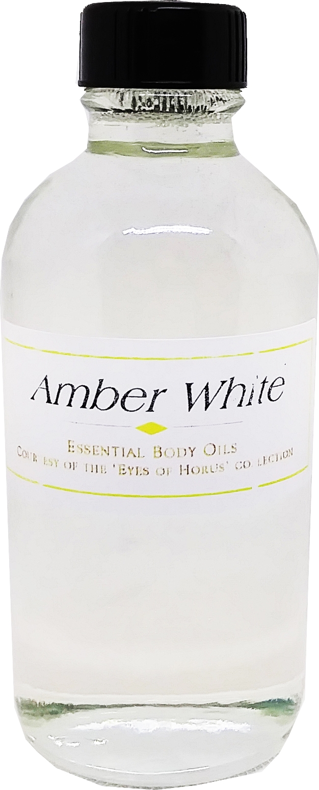 Amber: White Scented Body Oil Fragrance