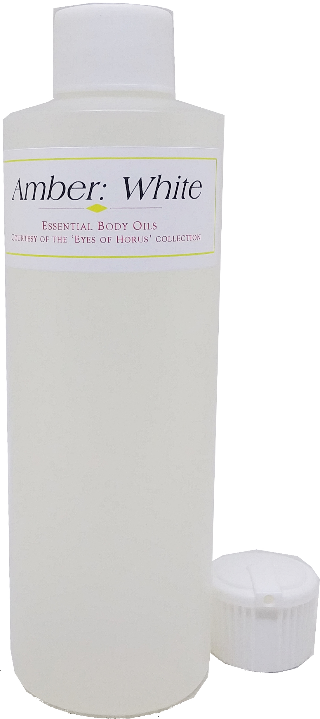 Amber: White Scented Body Oil Fragrance