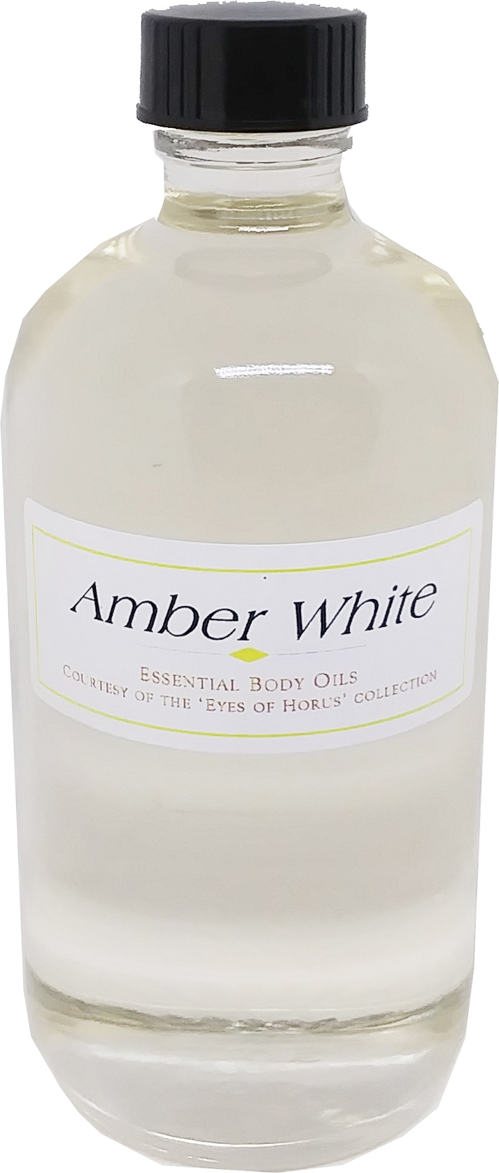 Amber: White Scented Body Oil Fragrance