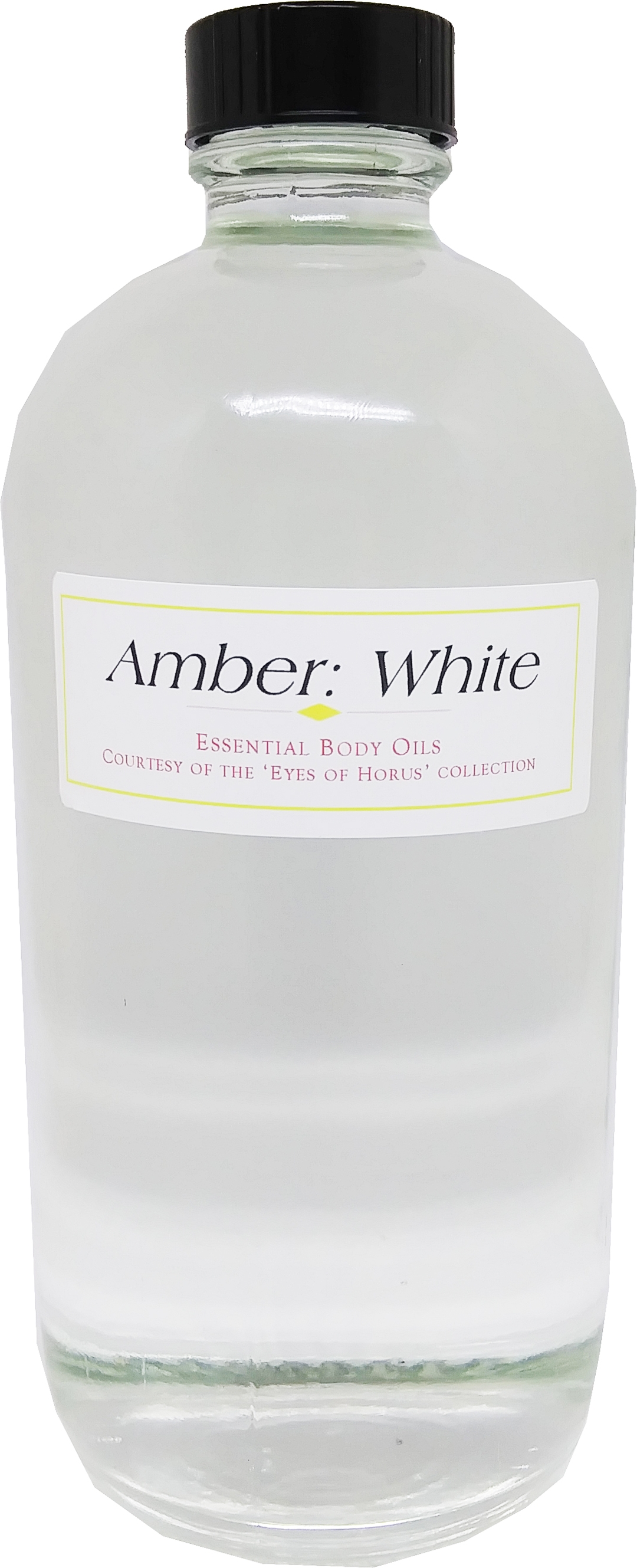 Amber: White Scented Body Oil Fragrance