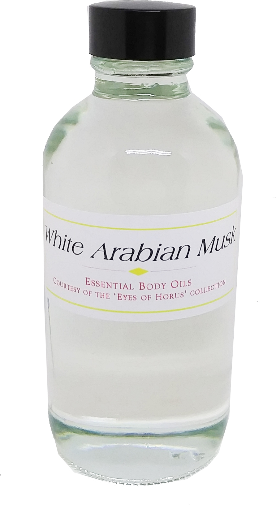 White Arabian Musk Scented Body Oil Fragrance