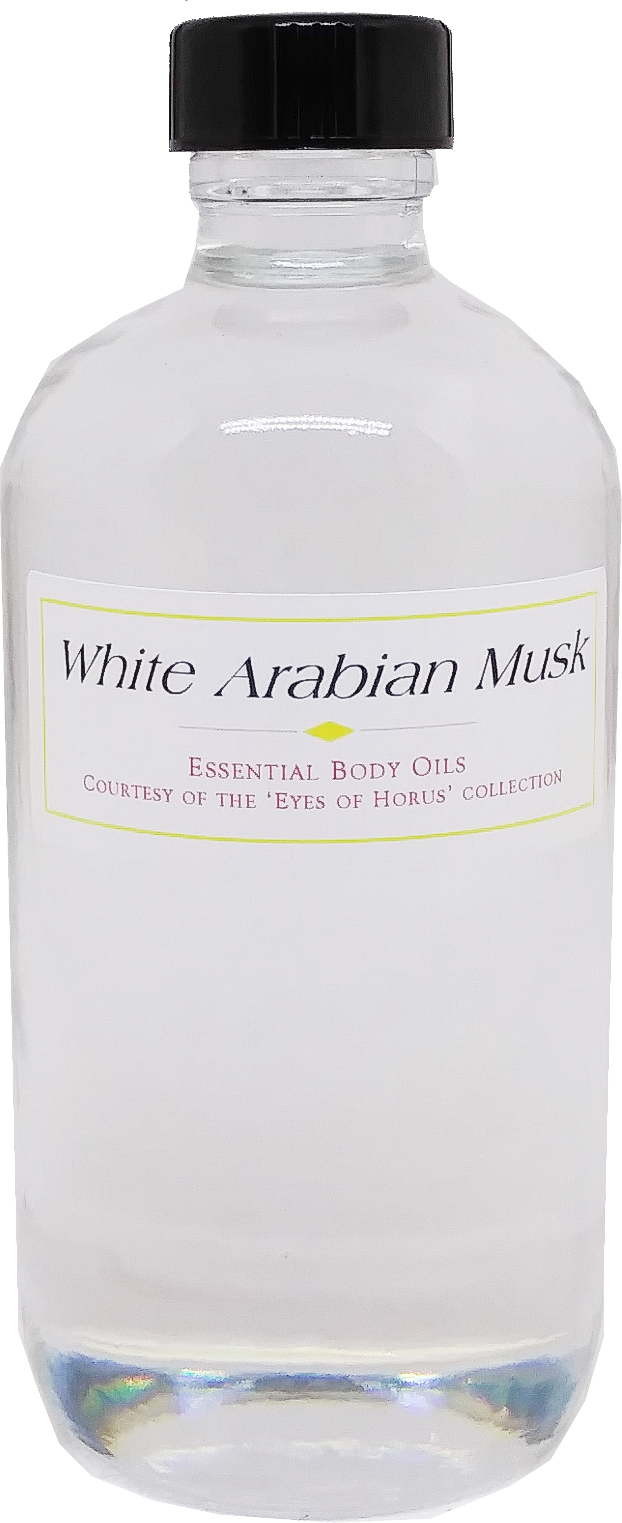 White Arabian Musk Scented Body Oil Fragrance