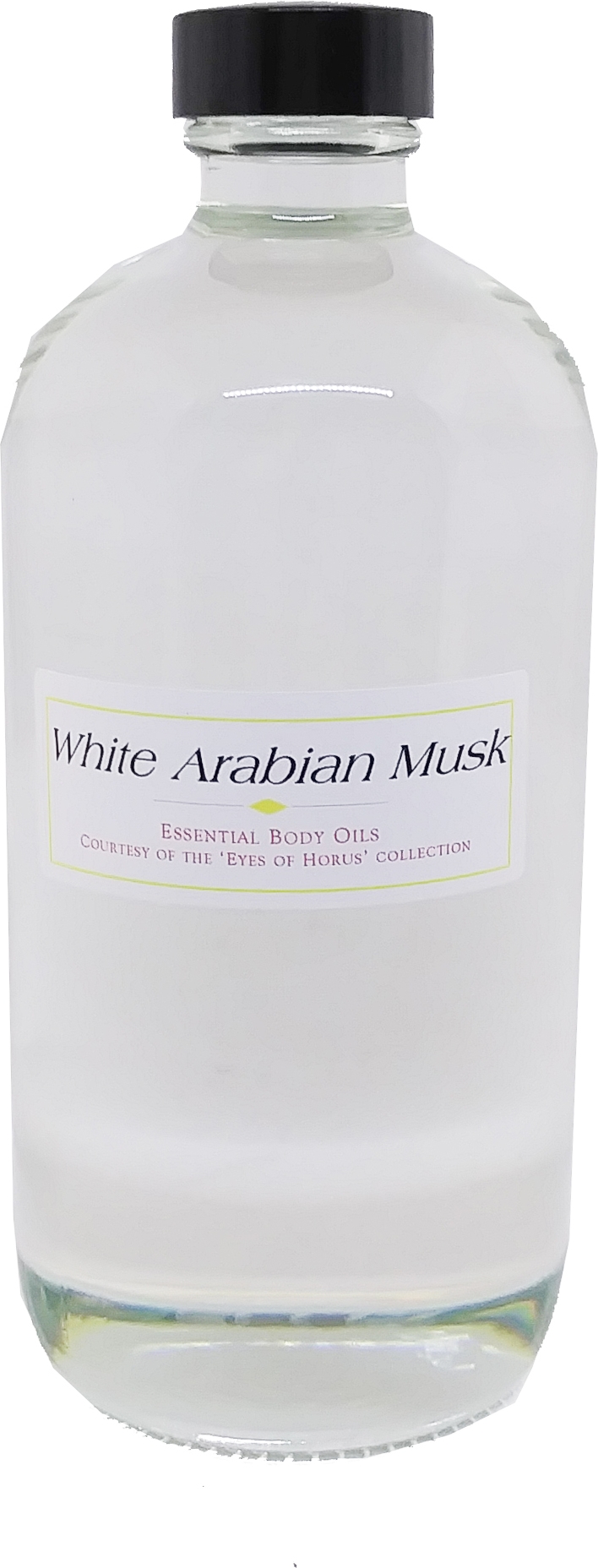 White Arabian Musk Scented Body Oil Fragrance