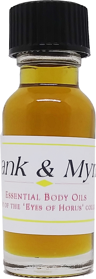 Frankincense & Myrrh Scented Body Oil Fragrance