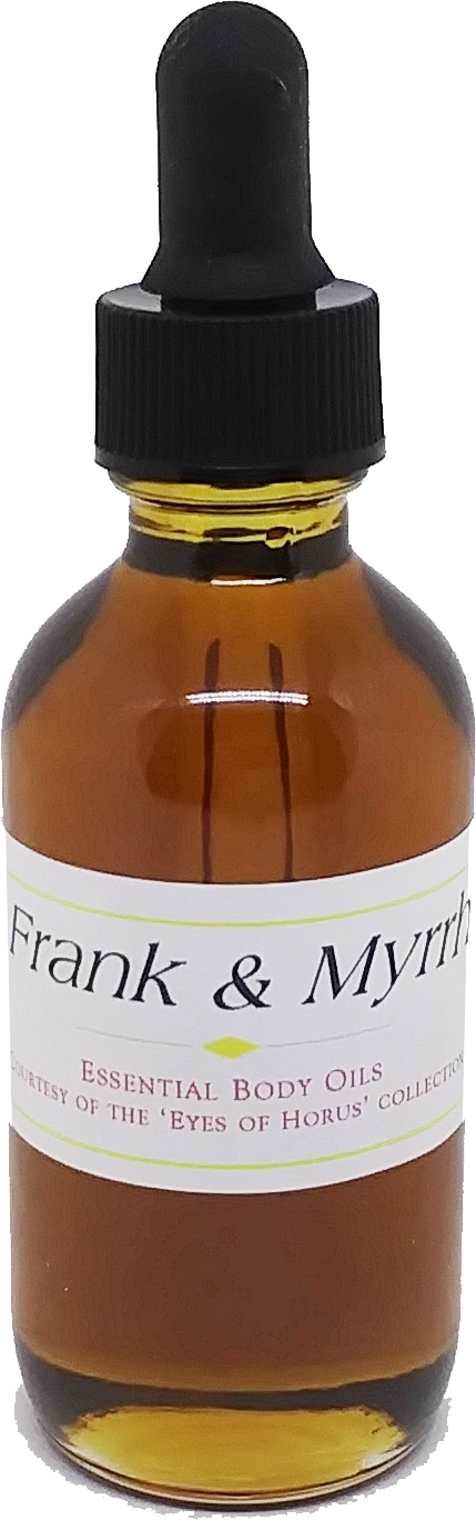 Frankincense & Myrrh Scented Body Oil Fragrance