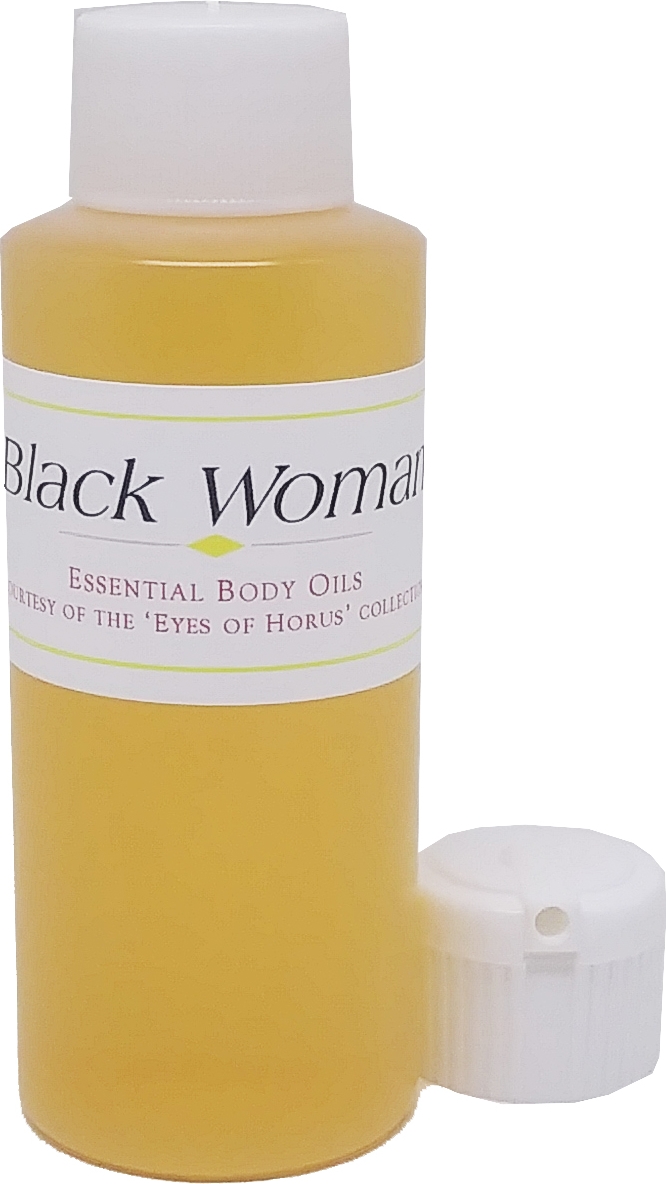 Black Woman For Women Scented Body Oil Fragrance