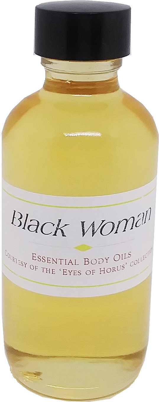 Black Woman For Women Scented Body Oil Fragrance