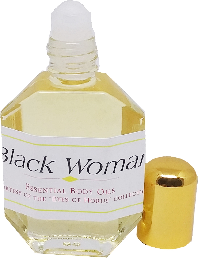 Black Woman For Women Scented Body Oil Fragrance