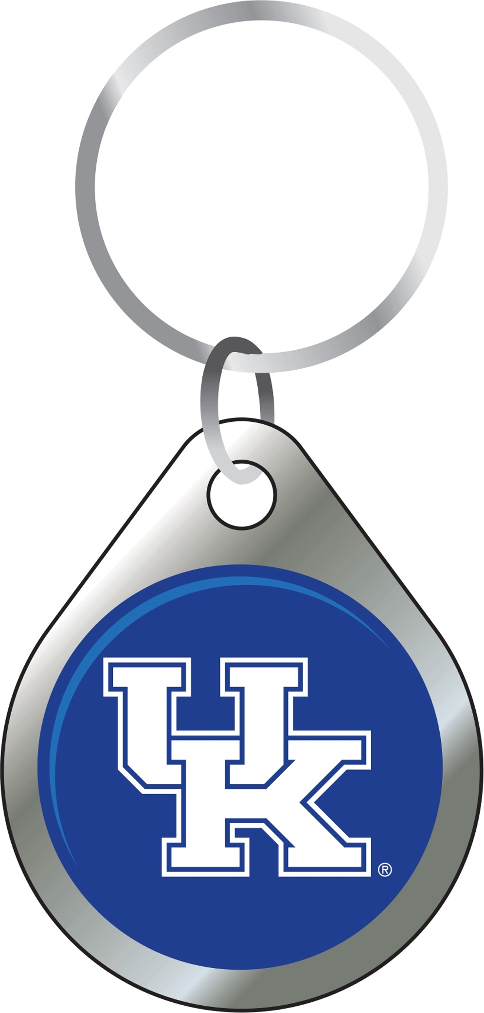 Louisville Double Domed Keychain 