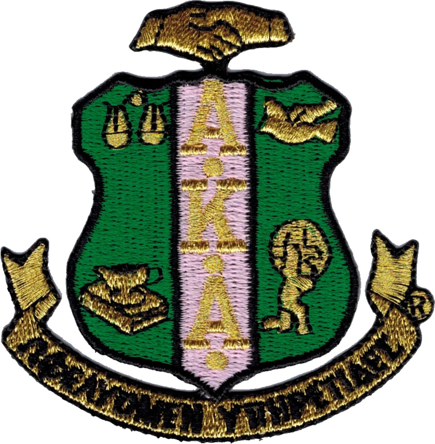 Alpha Kappa Alpha Crest Emblem Iron-On Patch [3