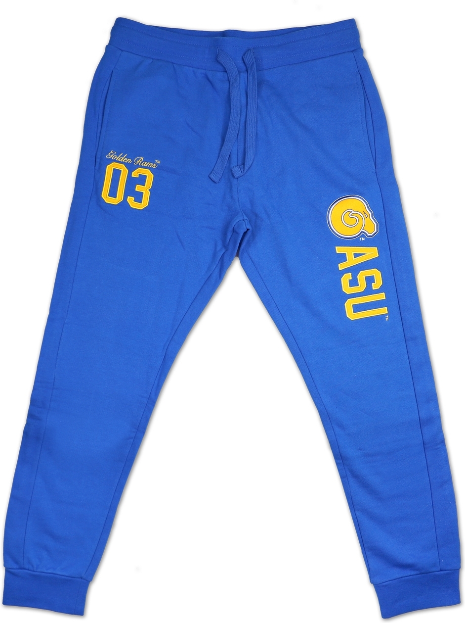 Big Boy Albany State Golden Rams Mens Jogger Sweatpants [Royal Blue - 3XL]