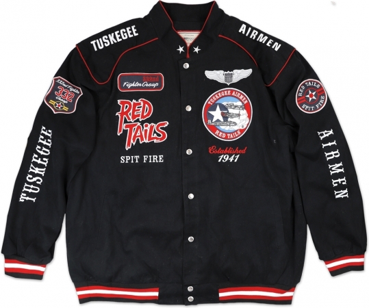 Big Boy Tuskegee Airmen Commemorative Mens Racing Twill Jacket | The ...