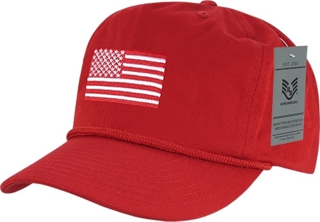 USA Flag 5 Panel Mens Golf Cap | The Cultural Exchange Shop = Apparel ...
