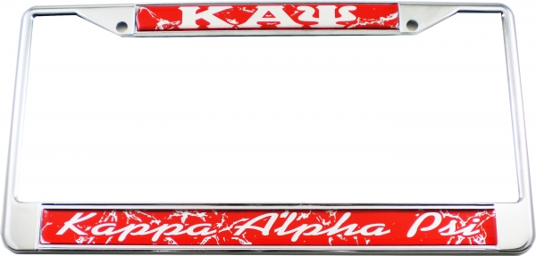 the cultural exchange shop Script License Frame  Kappa Domed The  Plate Alpha Psi