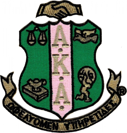 Alpha Kappa Alpha Crest Iron-On Patch | The Cultural Exchange Shop ...