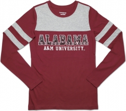 View Buying Options For The Big Boy Alabama A&M Bulldogs Ladies Long Sleeve Tee