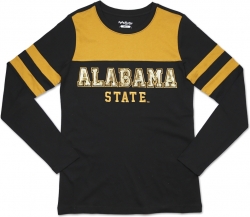 View Buying Options For The Big Boy Alabama State Hornets Ladies Long Sleeve Tee