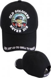 View Buying Options For The Old Soldiers Never Die Mens Cap