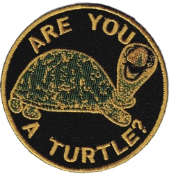 View Buying Options For The Shriner Are You A Turtle? Symbol Round Iron-On Patch