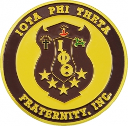 View Buying Options For The Iota Phi Theta 3D Shield Round Car Badge Emblem