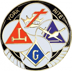 View Buying Options For The York Rite Lapel Pin