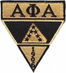 View Buying Options For The Alpha Phi Alpha Military Style Iron-On Patch