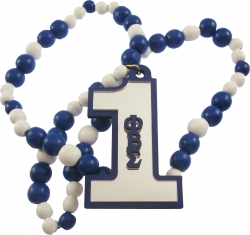 View Buying Options For The Phi Beta Sigma Wood Color Bead Tiki Line #1 Medallion
