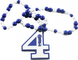 View Buying Options For The Phi Beta Sigma Wood Color Bead Tiki Line #4 Medallion
