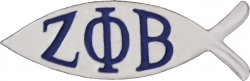 View Buying Options For The Zeta Phi Beta Fish Lapel Pin