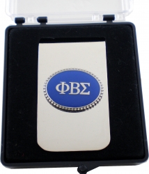 View Buying Options For The Phi Beta Sigma Oval Medallion Money Clip