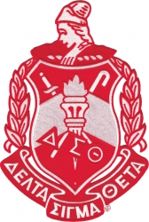 View Buying Options For The Delta Sigma Theta Crest Iron-On Patch