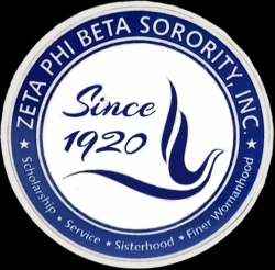 View Buying Options For The Zeta Phi Beta Crest Flat Craft Medallion