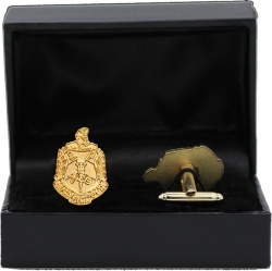 View Buying Options For The Delta Sigma Theta Sandblast Crest Cuff Links