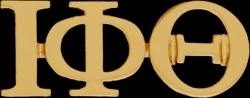 View Buying Options For The Iota Phi Theta Letters Lapel Pin