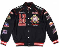 Big Boy Negro League Baseball Commemorative S5 Mens Twill Racing Jacket ...