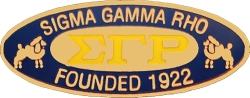 View Buying Options For The Sigma Gamma Rho Founded 1922 Oval Lapel Pin