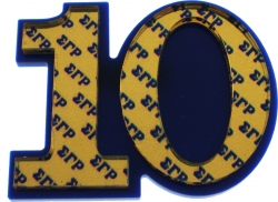View Buying Options For The Sigma Gamma Rho Acrylic Line #10 Pin