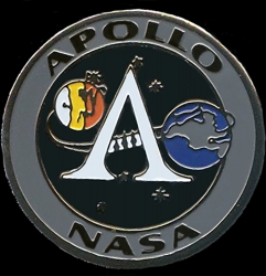 View Buying Options For The NASA Apollo A Logo Lapel Pin