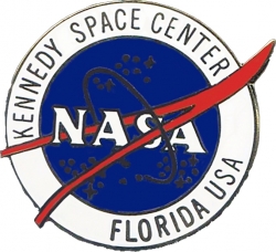 View Buying Options For The NASA Kennedy Space Center Florida USA Logo Lapel Pin