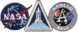 View Buying Options For The NASA + Shuttle + Apollo Iron-On Patch