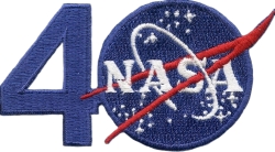 View Buying Options For The NASA 40th Anniversary Logo Iron-On Patch