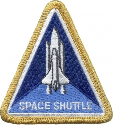 View Buying Options For The NASA Space Shuttle Delta Triangle Iron-On Patch