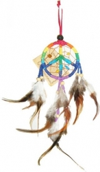 View Buying Options For The Peace Sign Dream Catcher