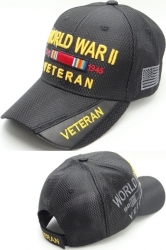 View Buying Options For The World War II Veteran Jersey Mesh Mens Cap